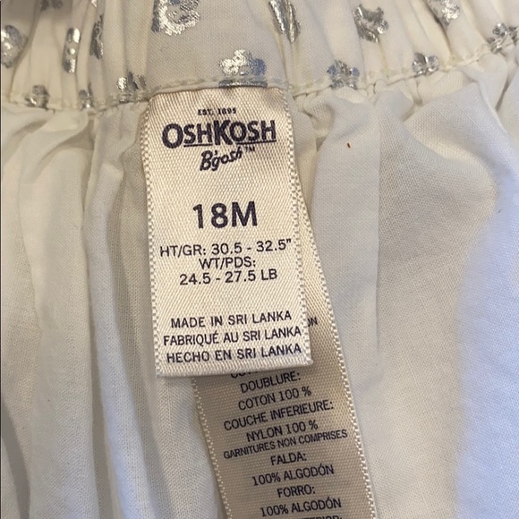 Oshkosh house and skirt set. Excellent condition. - Picture 4 of 8